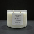 White Cassis- Double Wick Candle