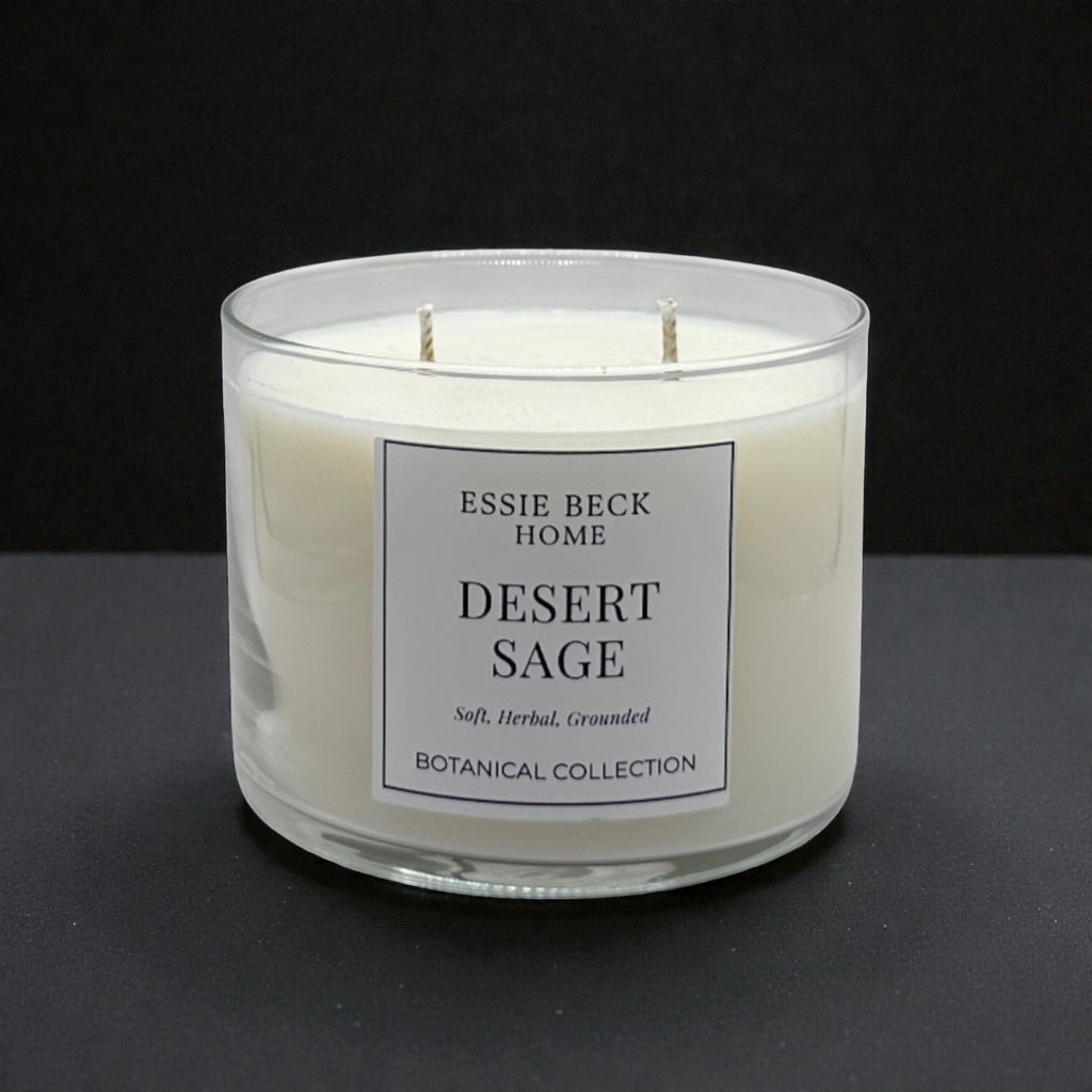 Desert Sage- Double Wick Candle