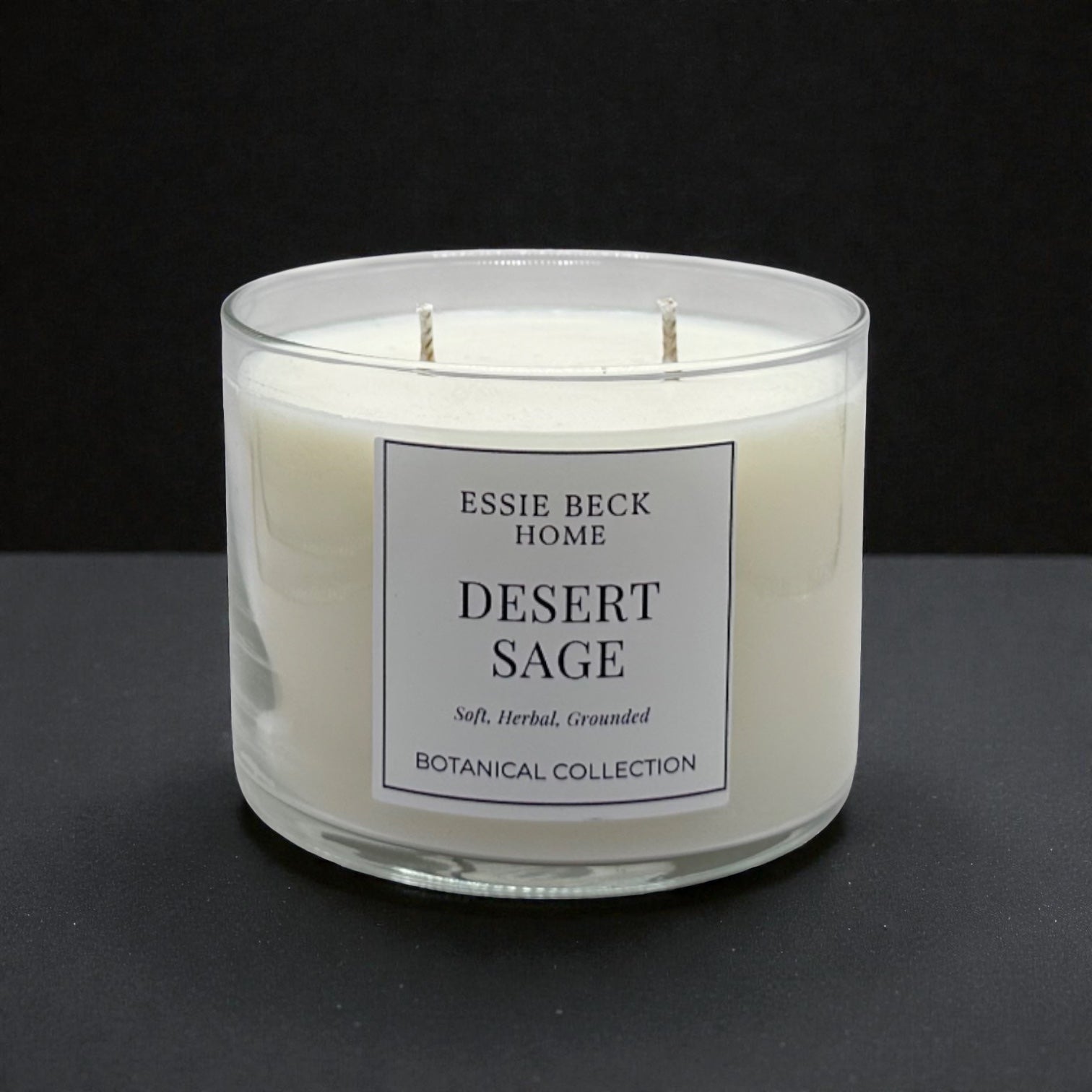 Desert Sage- Double Wick Candle