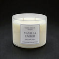 Vanilla Ember- Double Wick Candle