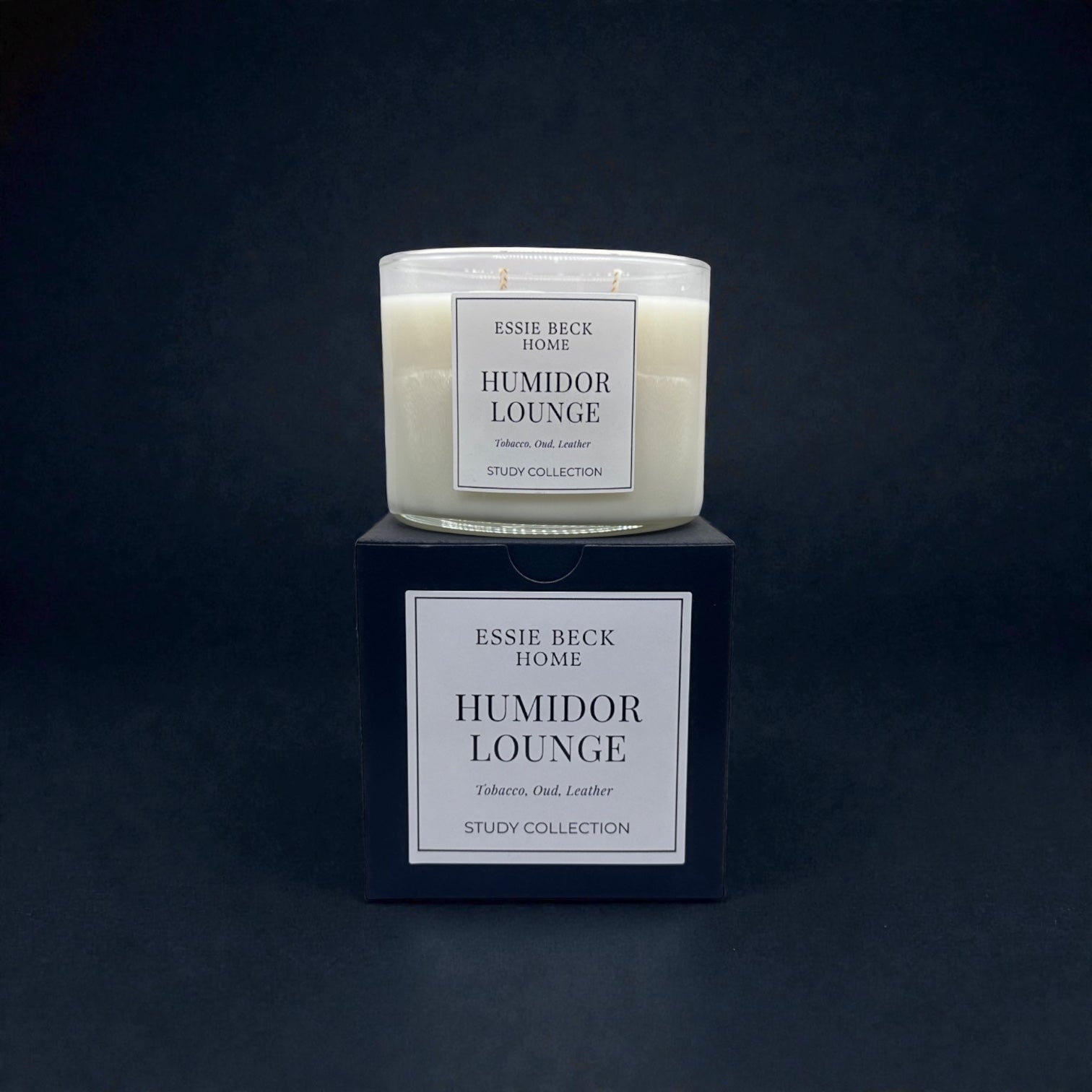 Humidor Lounge- Double Wick Candle